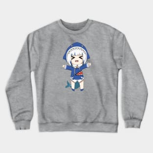 Smol Gawr Gura Crewneck Sweatshirt